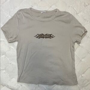 Garage Beige Euphoric Tee